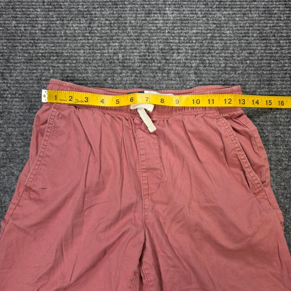 Old Navy Relaxed Fit Shorts Boy's XL (14-16) Faded Red Elastic Waist Drawstring